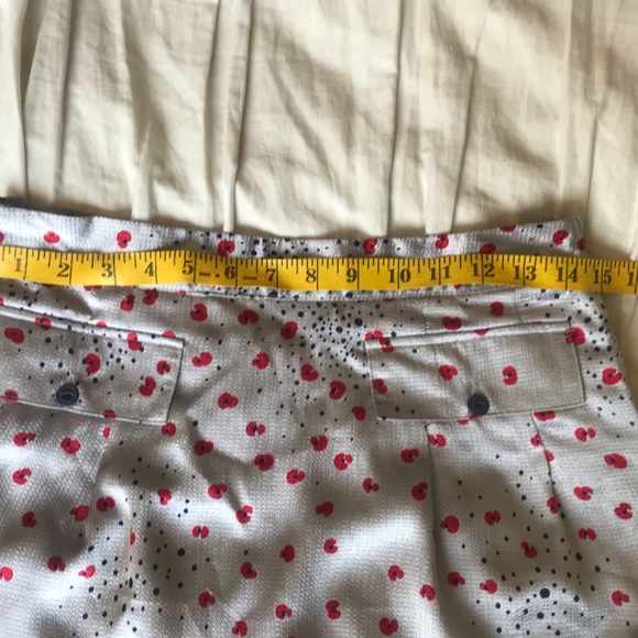 Tulle Pencil Skirt with Poppies - Picture 4 of 10